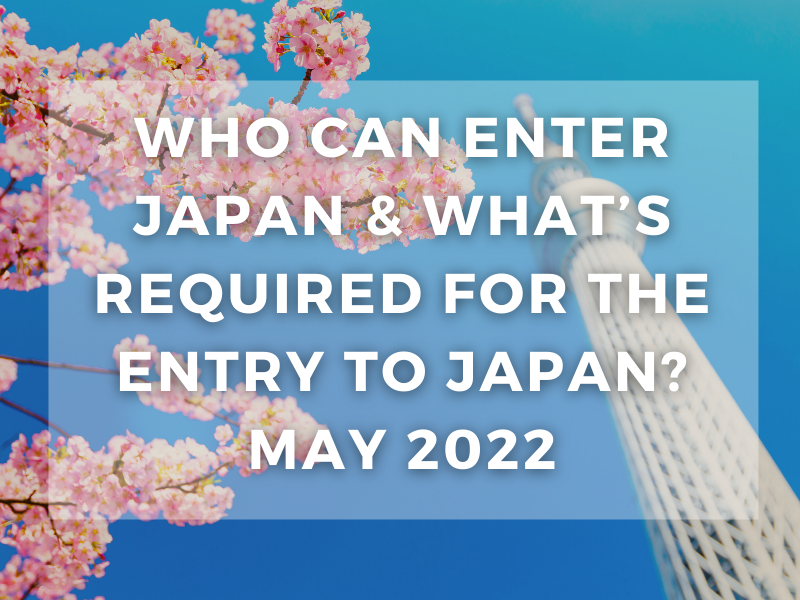 What do I need to enter Japan now?